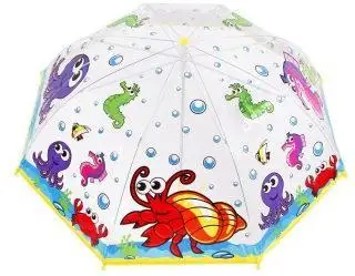 Vaikų skėtis povandeninį pasaulį, 46 cm Merė Popins 53519