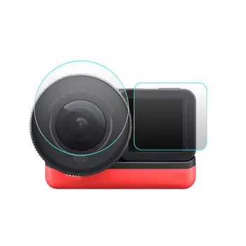 Vaizdo kameros Objektyvo apsaugos Insta360 VIENAS R 4K vaizdo Kamera Anti-Scratch, Anti-Kreko stiklo PXPE