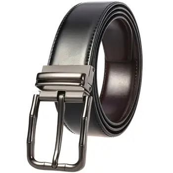 Vintage Stiliaus Pin Sagtis Karvė natūralios Odos Diržai Vyrams 110~130cm Geros Kokybės Mens Diržo Cinturones Hombre
