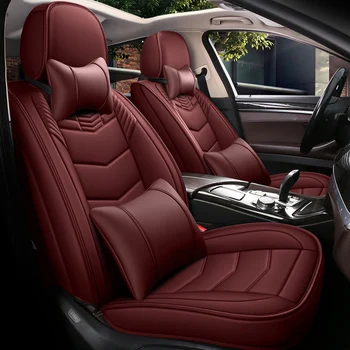 Visiška Eco-oda automobilių sėdynės apima PU Oda Automobilių Sėdynės Apima Clio 