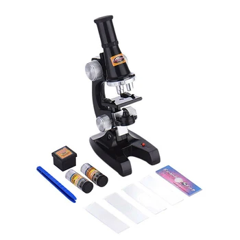 Visiškai Funkcinis Jaunesnysis Mokslo Laboratorijoje Mikroskopu Nustatyti Švietimo Žaislas 500X Didinamojo stiklo, Mikroskopu Vaikų Švietimo Žaislų Rinkinys