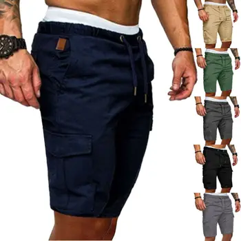 Vyrai Karinių Krovinių Šortai Naujas Kariuomenės Kamufliažas Taktinis Šortai Vyrams Prarasti Darbą Atsitiktinis Trumpas Pants Plus Size bermudai masculina