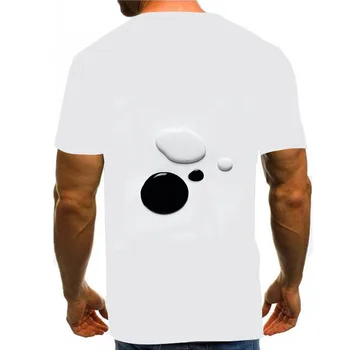 Vyriški Paprasta Marškinėliai 3D Print T-Shirt Vasaros Meno Grafinis Tees Modelis Viršūnės