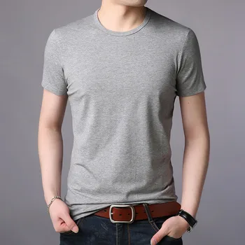 Vyriški trumparankoviai marškinėliai tendencija drabužius naujas vasaros vyrų half-sleeve T-shirt