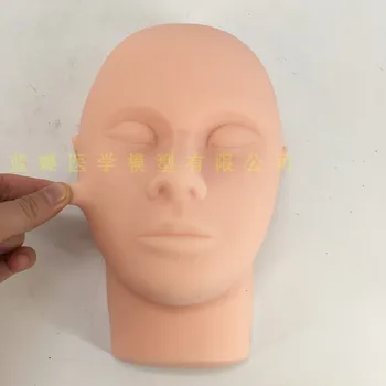 Vyrų/moterų Odos valdymo įrankis, Minkštos silikono galvutės Mokymo modelį manekeno kūną