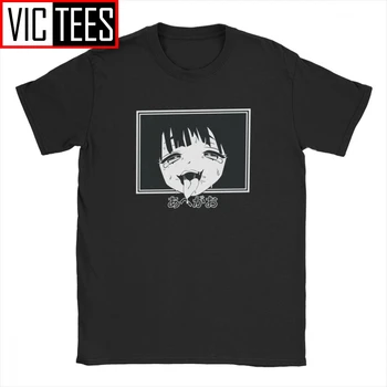 Waifu Marškinėlius Vyrams 100 Proc. Medvilnės Naujovė T-Shirt Kawaii Girl Anime Seksualus Suaugusiųjų Japonijos Otaku Drabužius Dovana