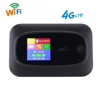 Wifi router 4g sim Nešiojamų 2.4 GHZ LTE Maršrutizatorių Su Sim Kortele 150M Lizdas Atrakinta Automobilį Judriojo Plačiajuosčio ryšio prieigos tašku Wifi Modemas Wireless