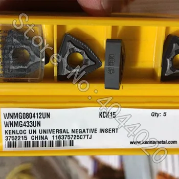 WNMG080412UN KCK15 WNMG433UN KCK15 10vnt karbido įdėklai CNC peilis