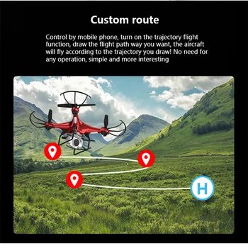 X52 Drone HD 1080PWifi perdavimo fpv quadcopter PTZ aukšto slėgio stabili aukštis Rc sraigtasparnis drone kamera drones