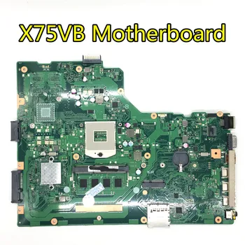 X75A 4G RAM mainboard HM70 SLJNV Paramos B serijos cpu ASUS R704V X75VD X75A X75A1 X75V X75VB X75VC Nešiojamas plokštė