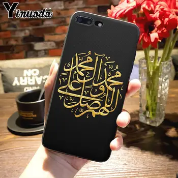Yinuoda Arabų Musulmonų ir Islamo Modelio Logotipas Viršuje Išsamios Populiarus Telefono dėklas skirtas iPhone 8 7 6 6S Plus X 5S 11pro SE 5C Padengti
