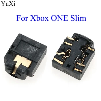 YuXi 10vnt Xbox vienas Plonas S Valdytojas 3.5 mm Ausinių Jungtis Port Lizdas, Ausinių Lizdas Kištukas Uosto Xbox vieną Elite