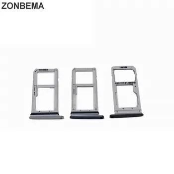 ZONBEMA 50pcs/daug Aukštos Kokybės SIM Kortelės Dėklas Laikiklio Angą Konteinerių Adapteris, Skirtas 