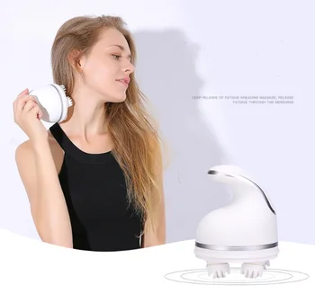 Įkrovimo Galvos Massager Daugiafunkcinis Kaklo Slankstelio vidurį, taip pat USB Elektros Naminių Kačių Leteną 3D Galvos Massager