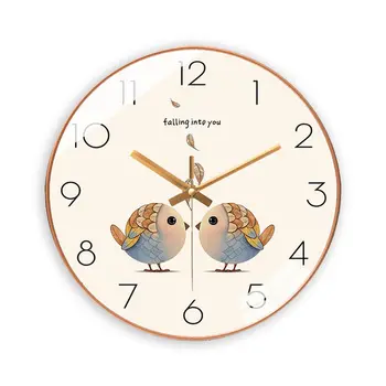 Šiaurės Modernus Sieninis Laikrodis Aukso Rėmo Išjungti Colcks Gyvenimo Kambario, Miegamojo, Biuro Baras Papuošalai 10 12 Cm