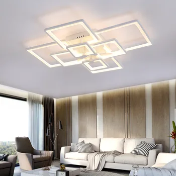 šiuolaikinių led lubų šviesos luzes de teto AC85-265V Naktiniai Aliuminio cafe hotel luminaria namų puošybai apšvietimo lemputė