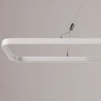 Šiuolaikinės paprastas stačiakampis aliuminio šviestuvai led žibintai šiuolaikinės tarnyba, šviesos juostos lempos kavos parduotuvė lempos, led šviestuvo lempos