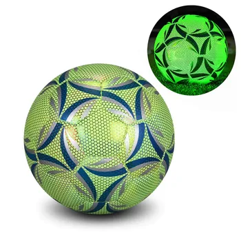 Šviesą atspindinčios Futbolo LED Mokymo Futbolo Vaikas, Suaugusieji Kamuolys