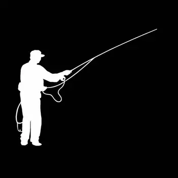 Žvejybos Lipdukas Automobilių Žuvų Bass Decal Meškerės Kabliukai Spręsti Parduotuvė, Plakatai, Vinilo Sienos Lipdukai Medžiotojas Dekoro Sienų Lipduko
