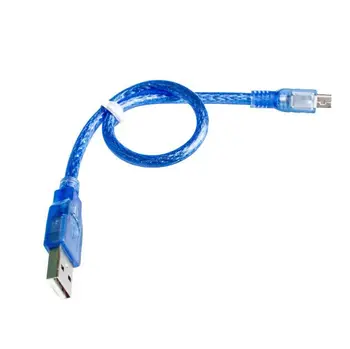 【PAPRASTAS ROBOTAS】USB Kabelis arduino Nano 3.0 USB į mini USB 30cm