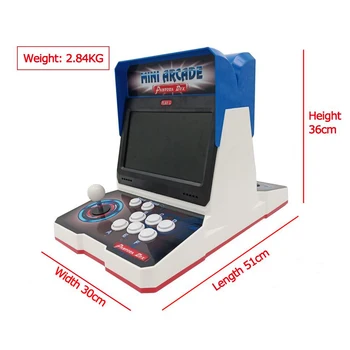 10 colių arkadinis žaidimas kabineto mašina su pandora ' s box 9D žaidimas