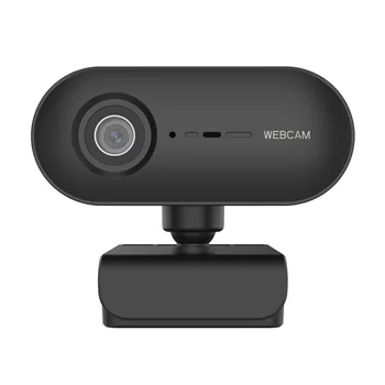 1080P HD Kameros su Mic Pasukti KOMPIUTERIO Darbalaukio Žiniatinklio Kamera Mini Cam Kompiuterio WebCamera Cam Vaizdo Įrašymo Darbą
