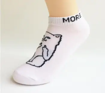 10pairs/daug Japonų stiliaus atsitiktinis žmogus animaciją kačių kojinės moterų katinas trumpas kulkšnies kojinės 3colors