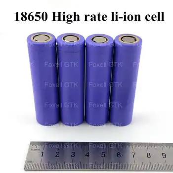 10vnt 18650 1500 mah, 3,7 v baterija 1500 mah li-ion ličio lipo aukštos 20A biudžeto įvykdymo patvirtinimo 