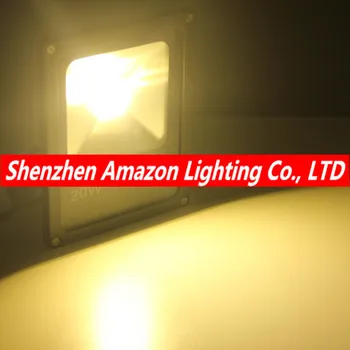 10vnt 20W LED Potvynių šviesos AC85V-265V šildomi prožektorius LED lauko šviesos DHL/Fedex nemokamas pristatymas