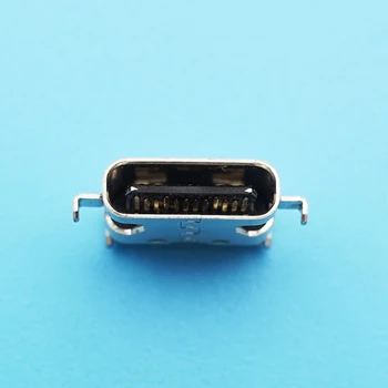 10vnt/daug Mikro C Tipo USB Įkrovimo lizdas Prijunkite Dock 
