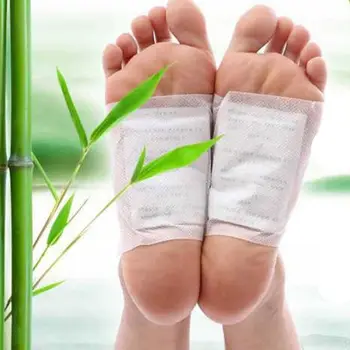 10vnt Detox Foot Trinkelėmis Pleistras Detoksikuoti Toksinų Klijų Laikymas Pritaikymas Sveikatos Priežiūros