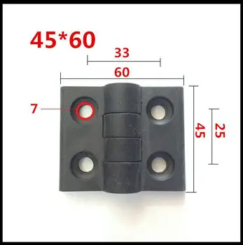 10VNT/set ABS inžinerijos plastiko nailono, vyrių 60 * 45 pramonės jumbo patvarus nemokamas pristatymas