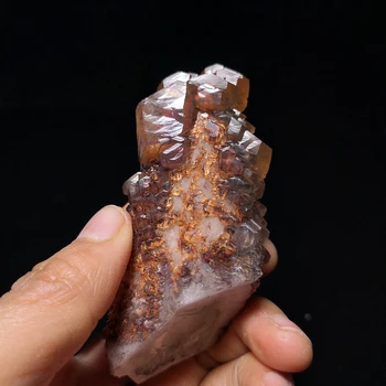 115g Natūralus Kvarco Kalcitas Mineralinių kristalų pavyzdžių forma Daye Kinija Provincija,Kinija A3-2
