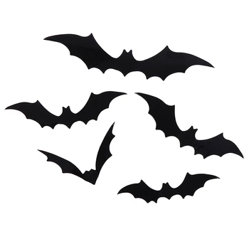 12Pcs/set 3D Juoda PVC Bat 