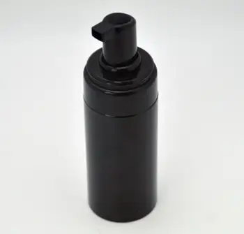 150g Plastiko Daugkartiniai Kelionės Foamer Siurblys Butelis Kūno prausiklis juoda muilo putų siurbliai PET 