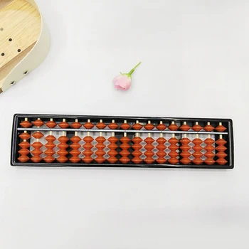 17 Stulpelyje Vaiko Mokymosi Pagalbos Priemonė, Kinų tradicinė Abacus Matematikos Mokymosi Žaislai