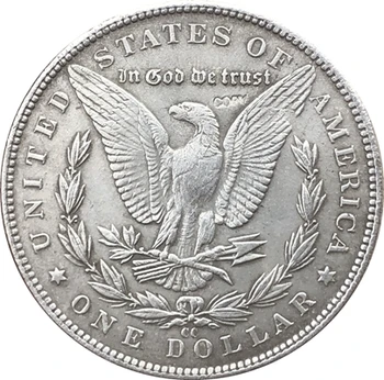 1891-CC JAV Morgan Doleris monetos KOPIJA