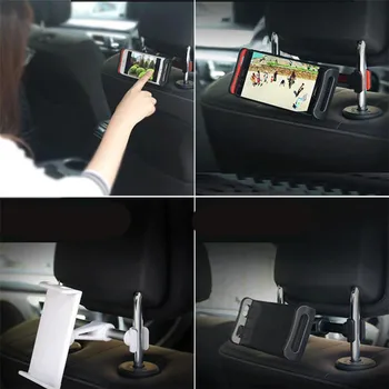1pc Pasukti Reguliuojamas Universalus Automobilinis GPS Mobiliųjų Telefonų Turėtojas Lipdukas Stovėti Lizdo Prijungti 