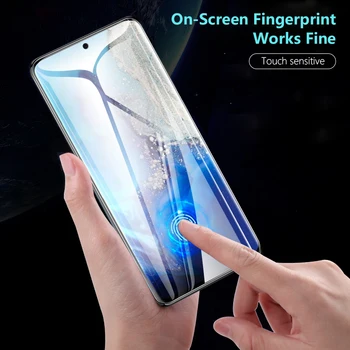 1PCS 3D Išlenkti Atveju Visiškai Klijai Grūdintas Stiklas Samsung Note 20 Plius Pilnas draudimas Screen Protector For Samsung galaxy Note 20Plus