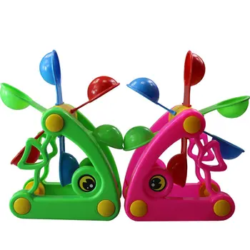 1Pcs Kūrybos Žaisti Smėlio vėjo malūnas Pajūrio smėlio laikrodis Juokinga Įrankis Vaikų Paplūdimio Žaislai Klasikinis Vaikas Vonia Pramogų Žaislas
