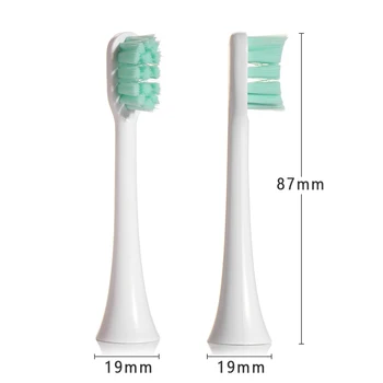 1Pcs Pakeisti dantų šepetėlį Vadovai, Nepriklausomi vakuuminėje pakuotėje Su Bžūp Suderinama Su SOOCAS X3 SOOCARE dantų Šepetėlis