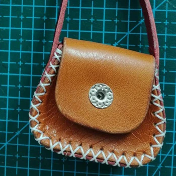 1set siuvimo, modelio Akrilo šabloną Mini krepšys pakabukas monetų krepšys 