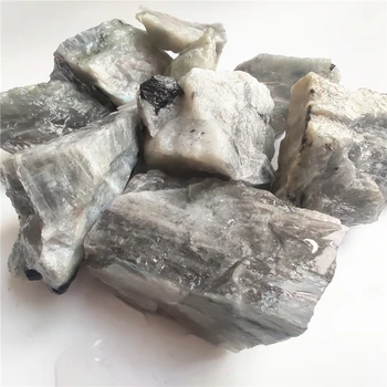 2-8cm Natūralus Mineralinis Akmuo Spalvos Labradoras mėnulio akmuo