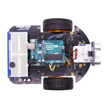 2-in-1 Projektas Super Starter Kit Protingas Robotas Automobilių Susipažinkite su Programa Kamieninių Žaislai Arduino (Įskaitant R3 Mainboard)