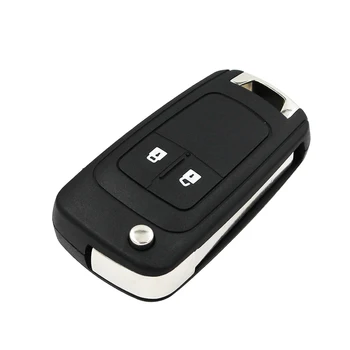 2 mygtuką, keyless-go lankstymo apversti nuotolinio rakto pakabuku už Chevrolet Cruze Aveo 433MHz su 46 chip HU100 balde