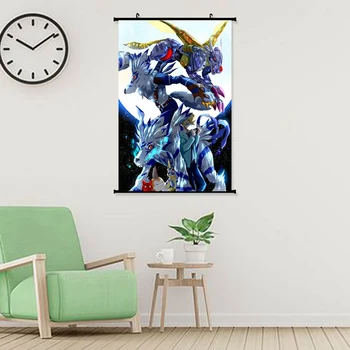 20*30cm Digimon Nuotykių Tri Anime Simbolių Plakatas Sienos Pažymėkite Tapybos Namų Dekoro
