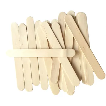 2018 m. vasaros karšto pardavimo 100vnt Natūralaus Medžio Amatų Prilimpa Ledų Stick ekologinio draugiškas ledo-lolly stick Popsicle 