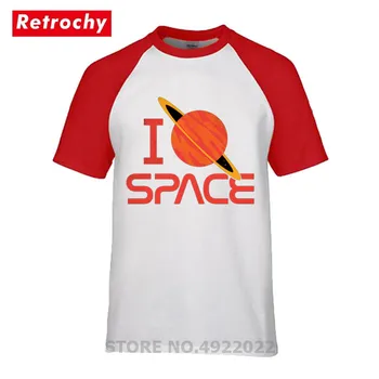 2019 Vyrų Kosmoso X Mėnulis Mados Spausdinti aš myliu Kosmoso Populiarus Paprotys Marškinėliai Užimti Mars Marškinėlius Harajuku Elon Musk Starman T-Shirts