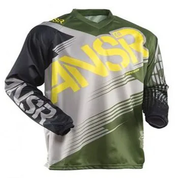 2020 ilgomis rankovėmis Moto Jersey DH MX BMX Kalnų Dviračių moto Megztiniai/Motokroso ATV kroso Lenktynių moto Kvėpuojantis Shirt Mens
