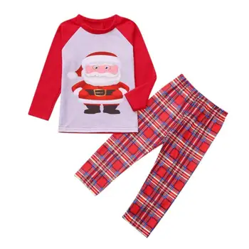 2020 Kalėdų Šeimos Atitikimo Pižama Nustatyti, Mamai, Tėvui, Vaikams, Cartoon Spausdinti Pižama Šeimos Derinti Drabužius Sleepwear & Rūbeliai